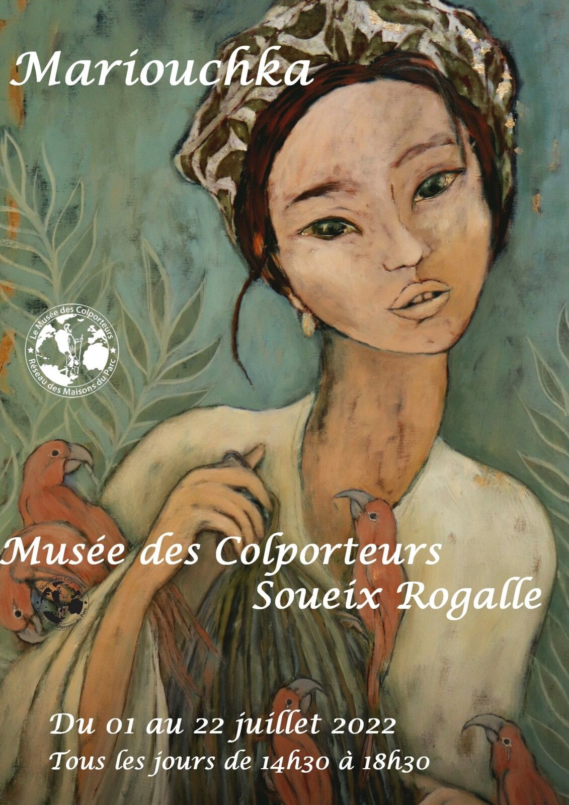 Exposition des peintures de Mariouchka
