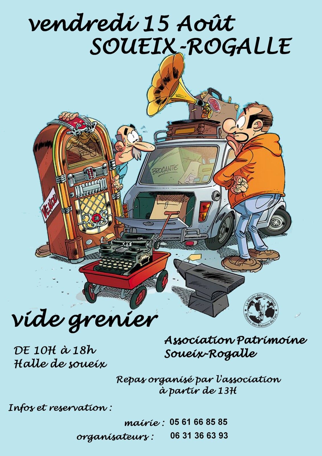 Vide grenier du 15 Août "Alerte Canicule"