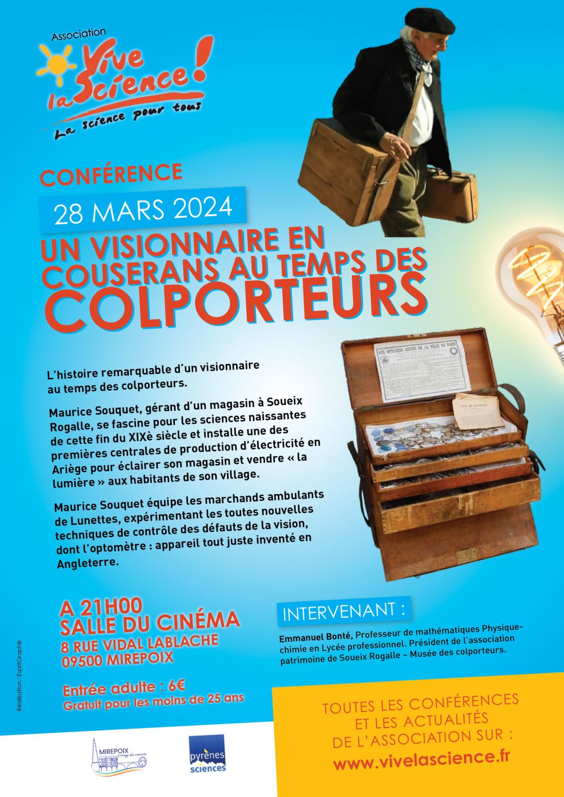 Conférence: Un visionnaire au temps des Colporteurs
