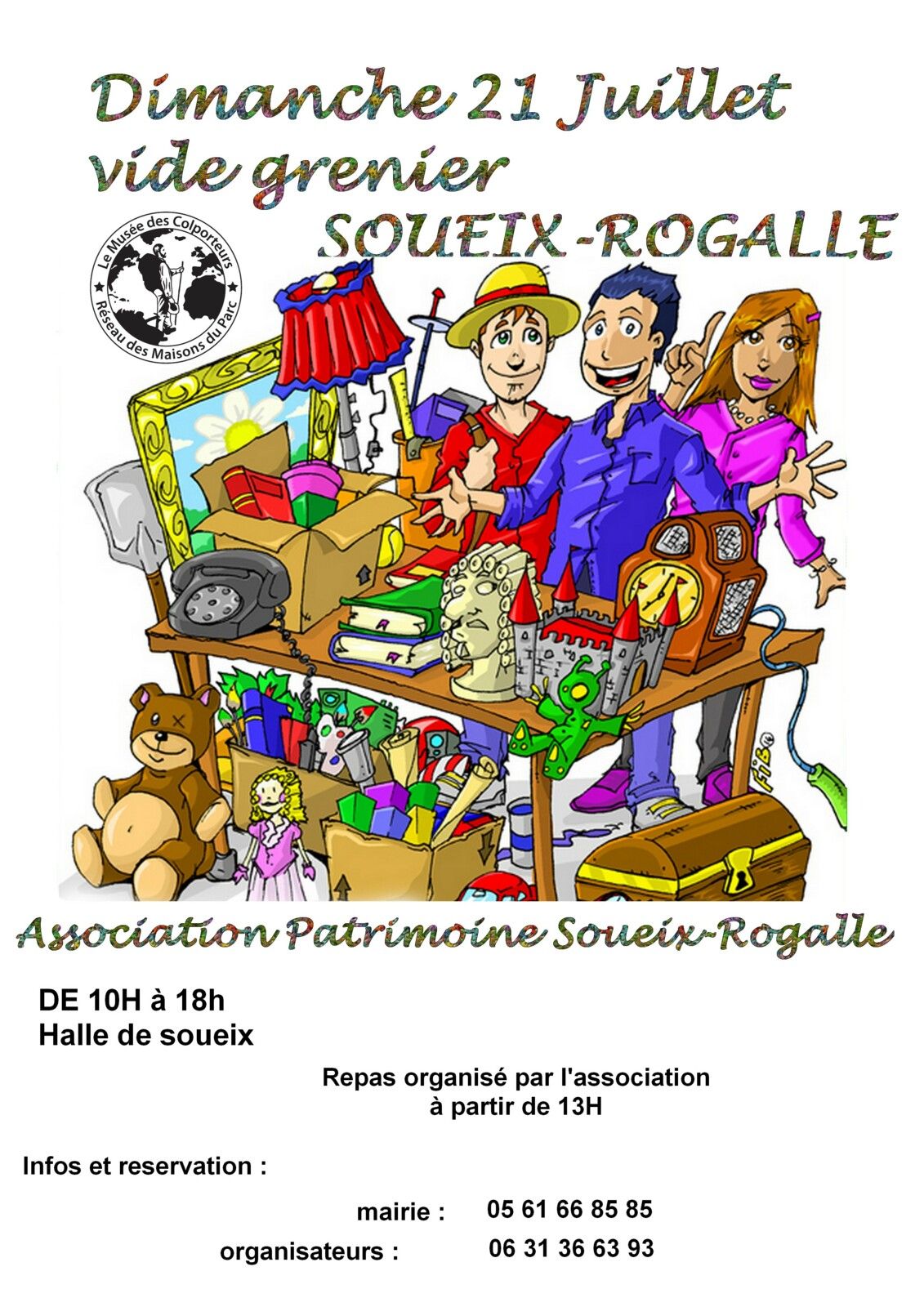 VIDE GRENIERS 21 JUILLET 2024