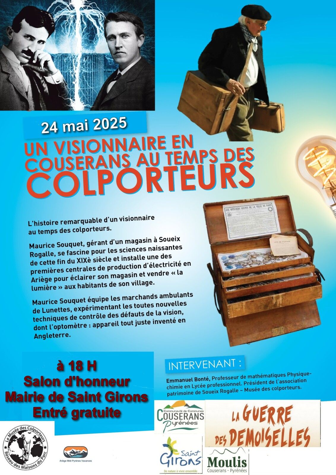 Conférence: Un visionnaire au temps des colporteurs