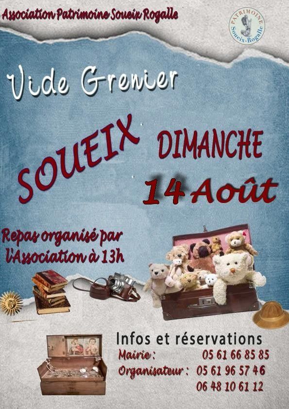 VIDE GRENIER DIMANCHE 14 AOUT