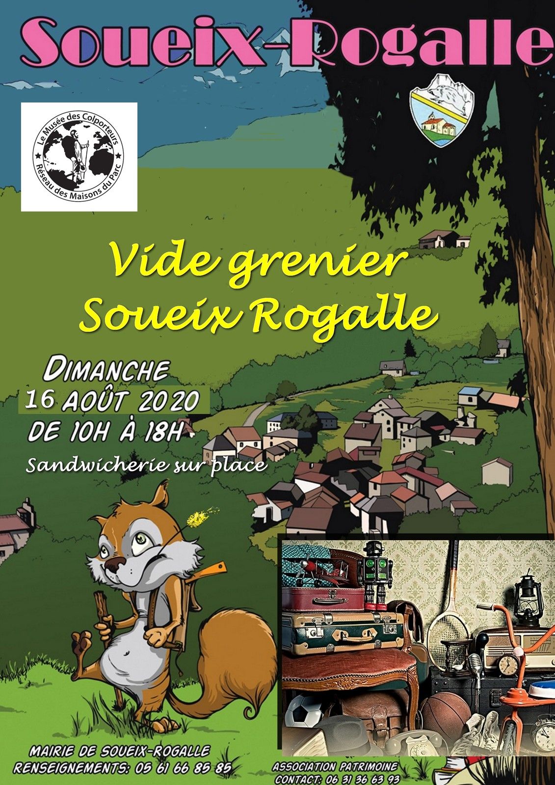 Vide Grenier Dimanche 16 août