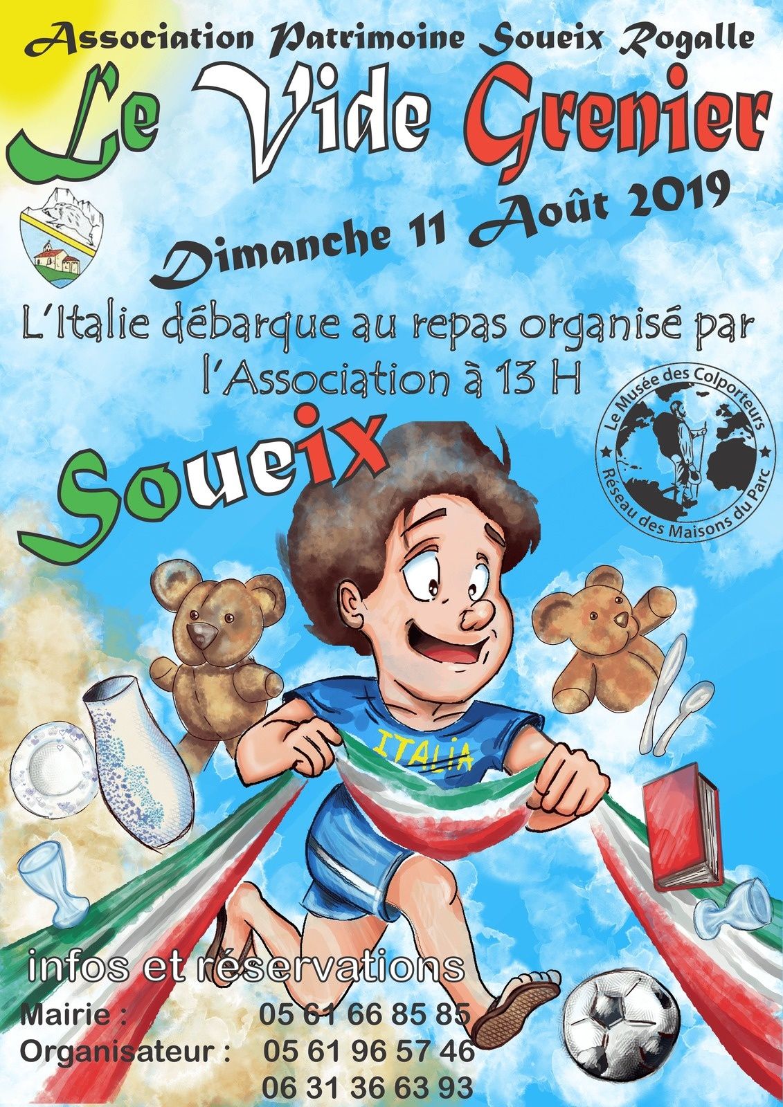 Vide Grenier Dimanche 11 Août