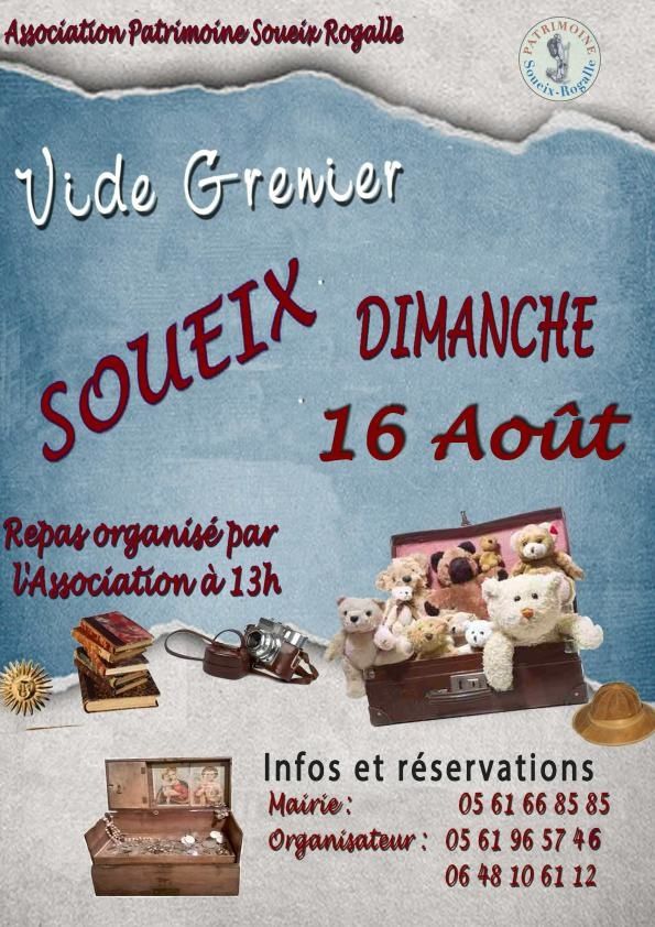 Vide Grenier dimanche 16 Août