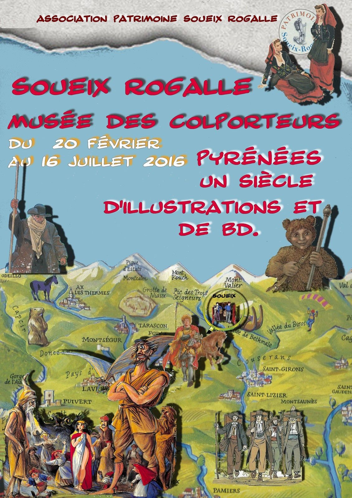 Un siècle d'illustrations et de BD